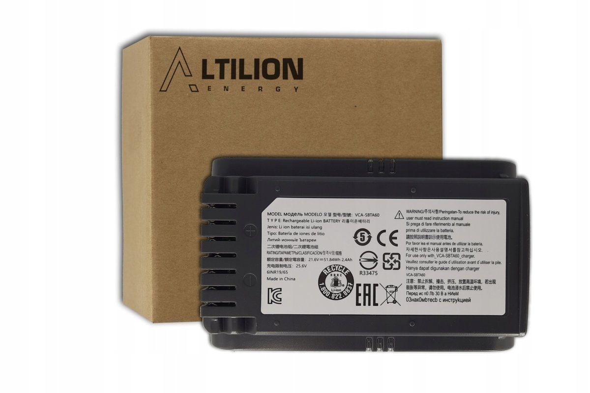 Bateria Akumulator VCA-SBTA60 do Samsung Jet 60 / Jet 65 / Jet 75E