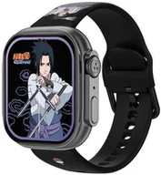 Smartwatch - Abyx Fit Touch 5 Sasuke Uchiwa space grau Czarny - miniaturka - grafika 1