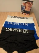 Majtki męskie - Męska bielizna, BOKSERKI rozmiar L nowe 3 sztuki (104) - miniaturka - grafika 1