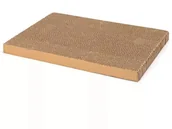 Drapaki dla kotów - Tektura falista drapak do drapania dla kota 41x29x2.8cm z kocimiętką - miniaturka - grafika 1