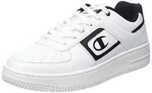 Champion Męskie Foul Play Element niskie sneakersy, biały czarny Ww006, 10,5 UK - Sneakersy męskie - miniaturka - grafika 1