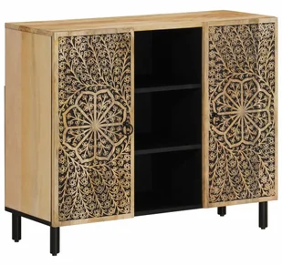 Komoda na nóżkach z rzeźbionym frontem E1-Z39 - Komody - miniaturka - grafika 1