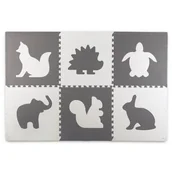 Maty piankowe - Ricokids DUŻA MATA PIANKOWA PUZZLE ZWIERZĘTA 180X120 CM 0+ - miniaturka - grafika 1