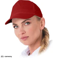 Odzież robocza - Czapka - kolor czerwony - miniaturka - grafika 1