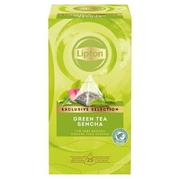 Herbata - Lipton Piramida Green Tea Sencha 25 kopert 45 g (25 x 1,8 g) - miniaturka - grafika 1