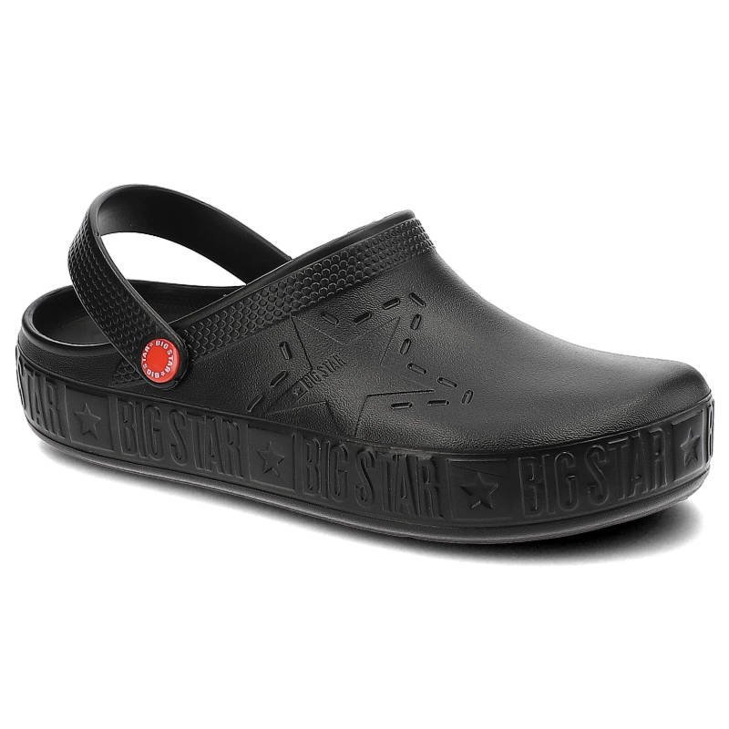Big Star, Klapki, II175001 Czarny, rozmiar 44