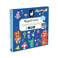 Zabawki interaktywne dla dzieci - Janod, Magnetyczna układanka Przyjęcie w lesie Magneti'stories 3+ - miniaturka - grafika 1