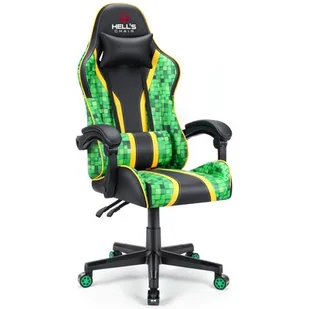 Fotel gamingowy Hell's Chair Cube Craft - Fotele gamingowe - miniaturka - grafika 1