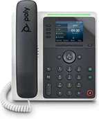 Telefonia VoIP - POLY Telefon IP Edge E220 z obsługą funkcji PoE - miniaturka - grafika 1
