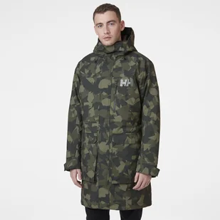 Męski Płaszcz ocieplany HELLY HANSEN RIGGING COAT 53508_484 – Zielony - Płaszcze męskie - miniaturka - grafika 1