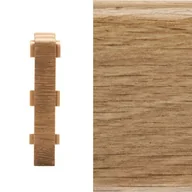 Listwy przypodłogowe - Arbiton Łącznik do listwy INDO (1 sztuka) dąb bourbon - miniaturka - grafika 1