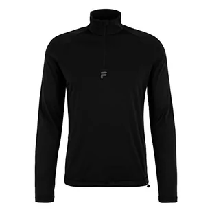 FILA Roye Raglan męska koszulka z długim rękawem, czarny, M - Koszulki męskie - miniaturka - grafika 1