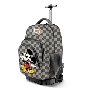 Myszka Miki Move -Plecak na Kółkach GTS FAN, Szary, 32 x 47 cm, Pojemność 39 L - Plecaki - miniaturka - grafika 1