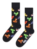 Skarpetki męskie - Happy Socks Skarpety "Elton John Disco" w kolorze czarnym ze wzorem - miniaturka - grafika 1