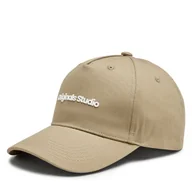 Czapki męskie - Czapka z daszkiem Jack&Jones Vesterbro 12253600 Brązowy - miniaturka - grafika 1