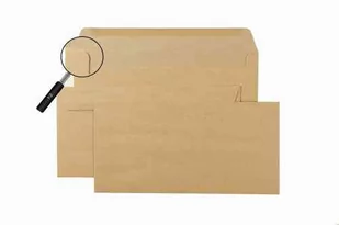Papeterra Koperta ozdobna, DL 110x220 mm, 100g, NK, Eco Kraft, min. 50 szt, pudełko 250 szt - Koperty - miniaturka - grafika 1