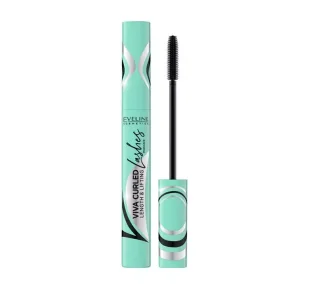 Eveline Viva Curled Lashes Tusz do Rzęs Czarny EVEL-7707 - Tusze do rzęs - miniaturka - grafika 1