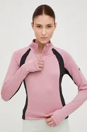 Bielizna sportowa damska - 4F longsleeve funkcyjny kolor biały - miniaturka - grafika 1