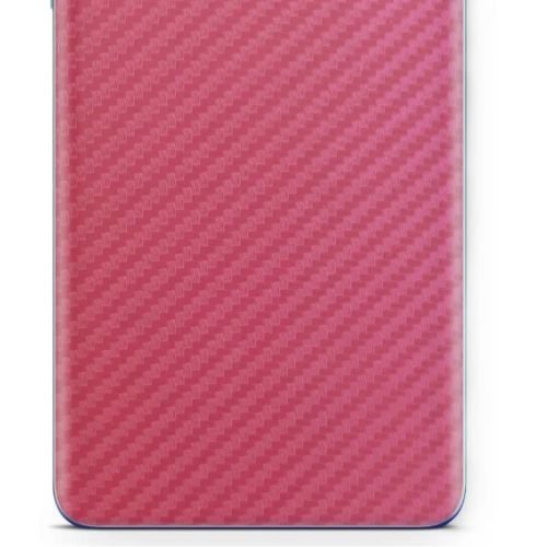 folia naklejka skórka strukturalna na TYŁ do Blackview Tab 18 - Carbon Różowy - apgo SKINS