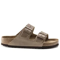 Klapki i japonki męskie - Klapki męskie Birkenstock Arizona 552811 - brązowe - miniaturka - grafika 1