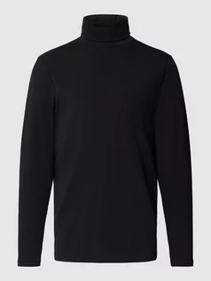 Koszulki męskie - Sweter z dzianiny z golfem model ‘RORY’ - grafika 1