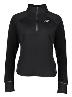 New Balance Bluza polarowa "Heat Grid" w kolorze czarnym - Bluzy damskie - miniaturka - grafika 1