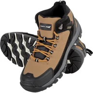 Obuwie robocze - Trzewiki bez podnoska nubukowe beżowo-czarne O2 SRA 45 CE LAHTI PRO - miniaturka - grafika 1
