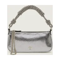 Torebki damskie - Pinko Skórzana torebka na ramię Mini Half Moon - miniaturka - grafika 1