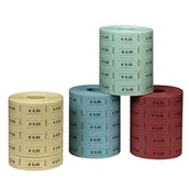 Cenówki - Herlitz 10733350 kolorowe znaczki wartościowe 0,5 euro, 5 x 1000 odcinków - miniaturka - grafika 1