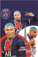 Puzzle - PUZZLE Piłkarski Kylian Mbappe PSG + IMIĘ Pudełko 120 el. - miniaturka - grafika 1