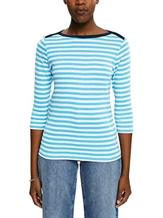 edc by ESPRIT T-shirt damski, 470/turkusowy, XXS - Koszulki i topy damskie - miniaturka - grafika 1