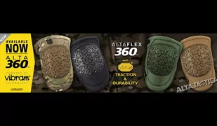ALTA - Ochraniacze kolan FLEX 360 Vibram Cap - Coyote Brown - 50433 - Odzież taktyczna i umundurowanie - miniaturka - grafika 4