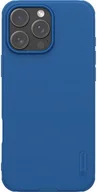 Etui i futerały do telefonów - Etui na telefon komórkowy iPhone 16 Pro, Nillkin Frosted Shield Pro, ciemnoniebieskie - miniaturka - grafika 1