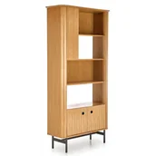 Regały biurowe - Pionowy regał na nóżkach w stylu vintage R2-R00 - miniaturka - grafika 1