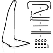 Fotele ogrodowe wiszące - Stelaż fotela wiszącego, z regulacją wysokości, stelaż na fotel wiszący, stelaż do krzesła wiszącego,metalowy stojak na krzesło wiszące - miniaturka - grafika 1