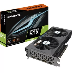 Gigabyte GeForce RTX3060 EAGLE OC 2.0 12GB GDDR6 GV-N3060EAGLE OC-12G - Karty graficzne - miniaturka - grafika 1