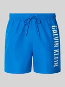 Kąpielówki męskie - Spodenki kąpielowe z elastycznym pasem - miniaturka - grafika 1