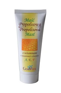 Gorvita MAŚĆ PROPOLISOWA 10% Z WITAMINAMI A,E,F 50ml G695 - Żele i maści lecznicze - miniaturka - grafika 1