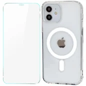 Etui i futerały do telefonów - Bizon Etui Case Pure MagSafe do Apple iPhone 12/12 Pro przezroczyste - miniaturka - grafika 1