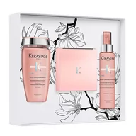 Maski do włosów - Kerastase Chroma Absolu Spring zestaw szampon do włosów 250ml + maska do włosów 200ml + spray termoochronny do włosów 150ml - miniaturka - grafika 1