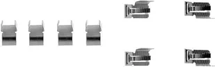 HELLA PAGID 8DZ 355 202-211 Zestaw akcesoriów, klocki hamulcowe - K0019 - System hamulcowy: Akebono - dla m. in. BERTONE / DAIHATSU - Klocki hamulcowe - miniaturka - grafika 1