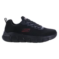 Buty trekkingowe męskie - Buty na co dzień męskie SKECHERS BOBS B FLEX CHILL - miniaturka - grafika 1