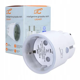 INTELIGENTNE GNIAZDKO LXU407 WIFI SMART HOME TUYA - Liczniki energii elektrycznej - miniaturka - grafika 1