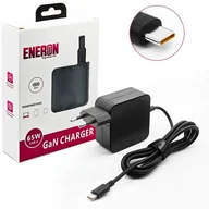 Zasilacze do laptopów - Uniwersalny Zasilacz ładowarka do laptopa 65W USB-C GaN do Dell do Apple do Lenovo 20V czarna - miniaturka - grafika 1