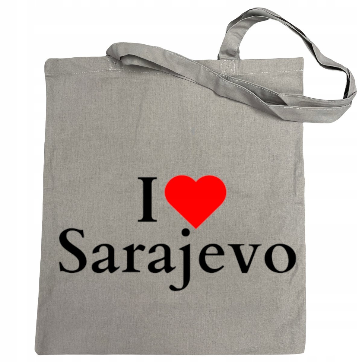 Torba na zakupy nadruk I Love Sarajevo Bośnia I Hercegowina