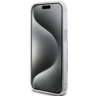 Etui Karl Lagerfeld KLHMP14SHMRSKCH Apple iPhone 14 / 15 hardcase Ring Stand Karl&Choupettte MagSafe biały/white - Etui i futerały do telefonów - miniaturka - grafika 6