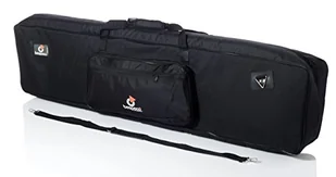 Bespeco BAG488KBY etui do keyboardów Master z 88 przyciskami, czarne - Akcesoria do instrumentów klawiszowych - miniaturka - grafika 1