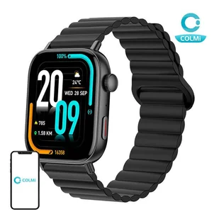 Colmi C8 Max 52mm Czarny - Smartwatch - miniaturka - grafika 1