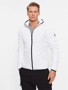 EA7 Emporio Armani Kurtka puchowa 8NPB14 PNE1Z 1100 Biały Regular Fit - Kurtki męskie - miniaturka - grafika 1