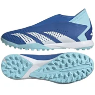 Piłka nożna - Buty piłkarskie adidas Predator Accuracy.3 Ll Tf M GZ0001 niebieskie - miniaturka - grafika 1